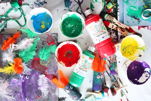 Role of art materials